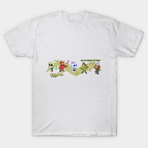 Bonehead & Friends T-Shirt by Ryan O'Connor